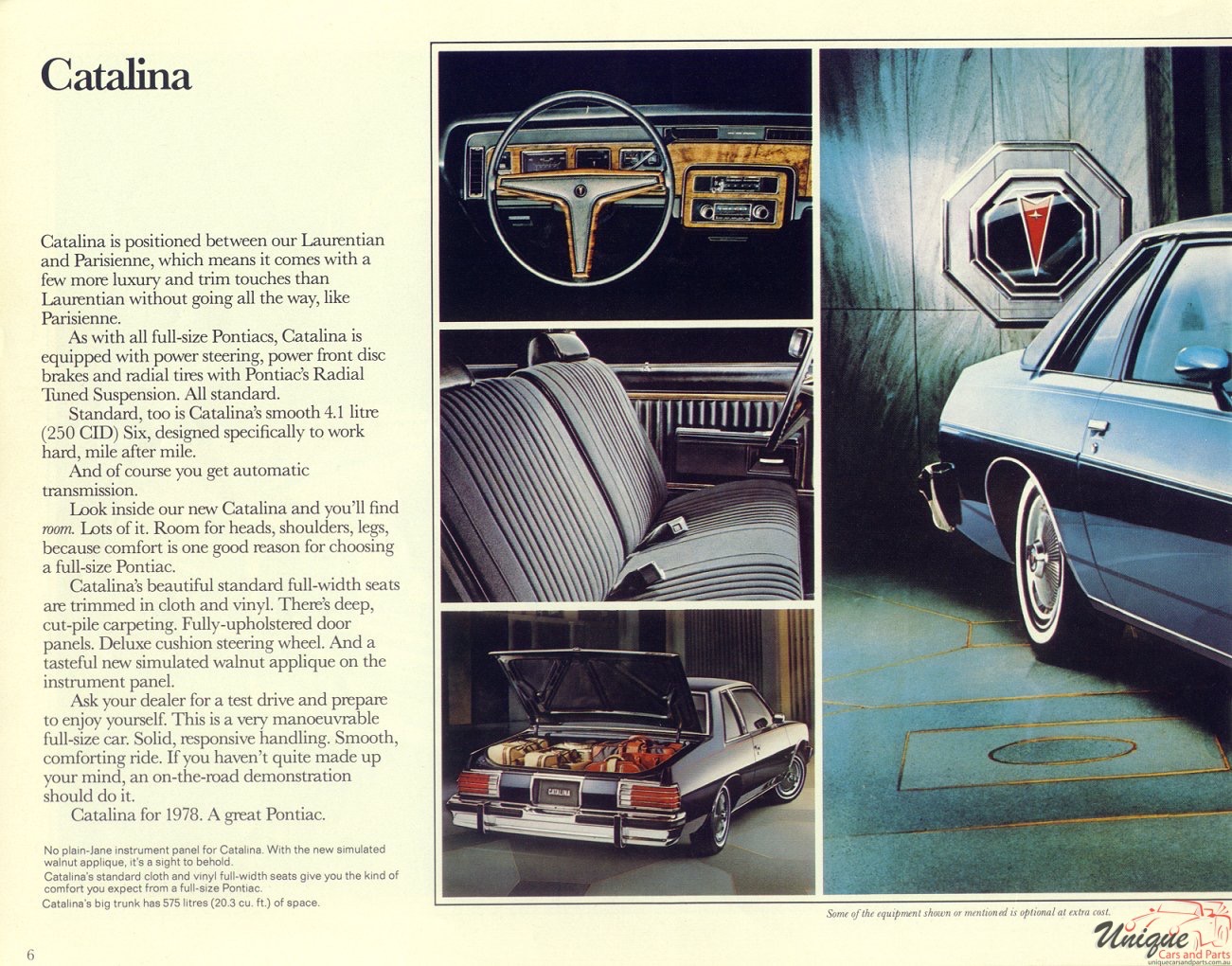 1978 Canadian Pontiac Brochure Page 10
